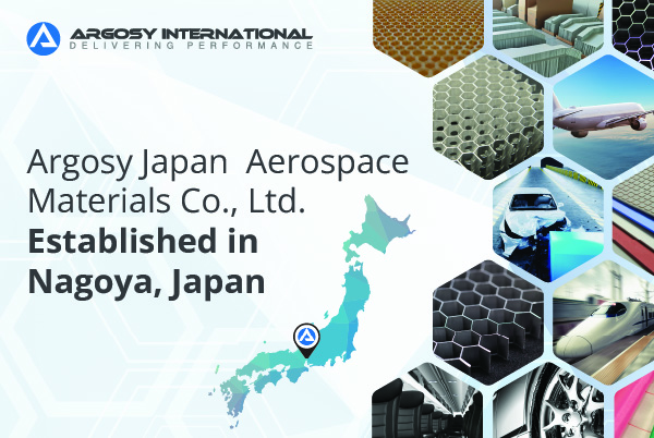  Argosy Japan Aerospace Materials Co., Ltd. was established in Nagoya